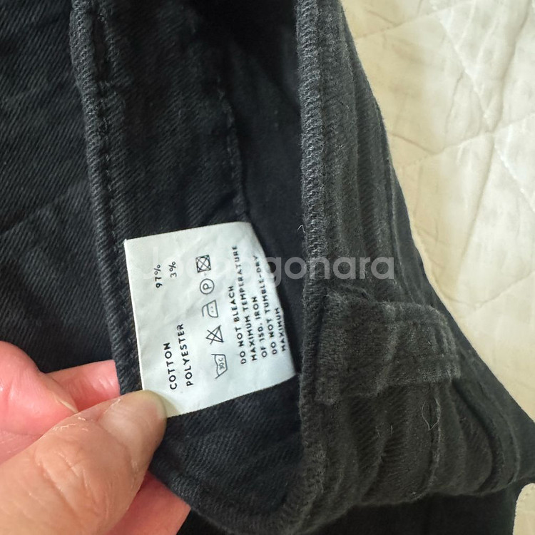 S 히프나틱 포켓스커트 블랙 속바지내장--3