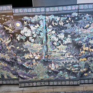 나전칠기 자개문짝4