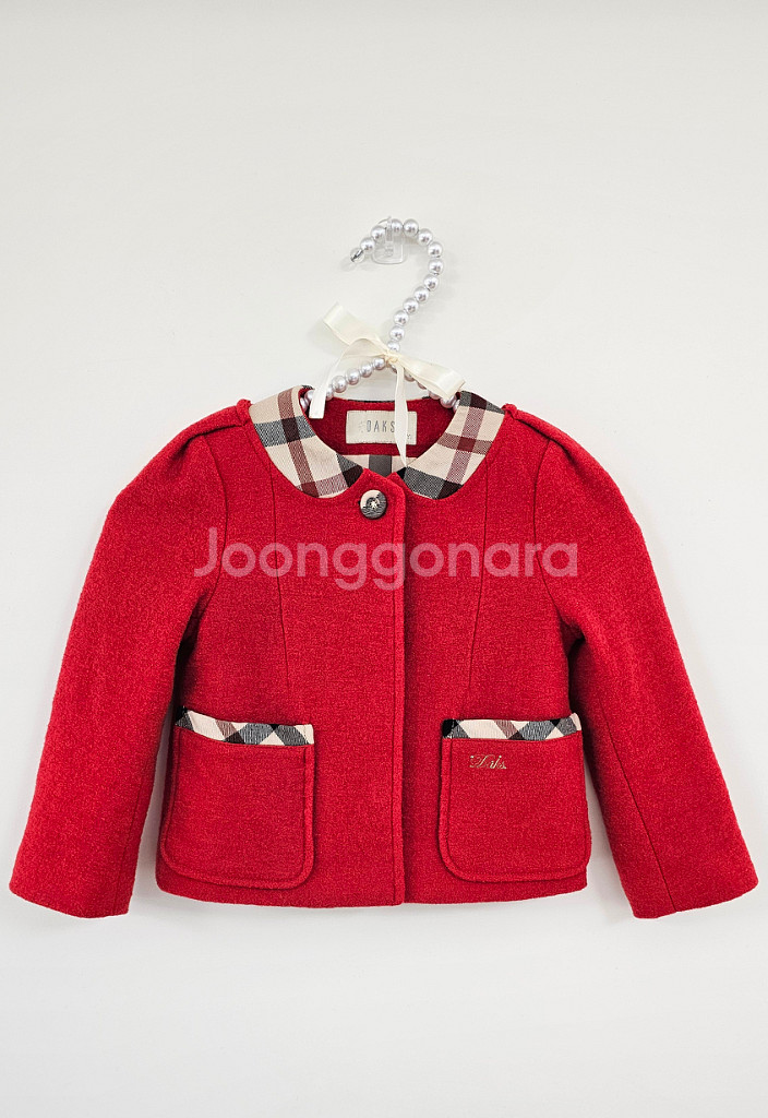 닥스키즈 모직자켓 100 3Y--0