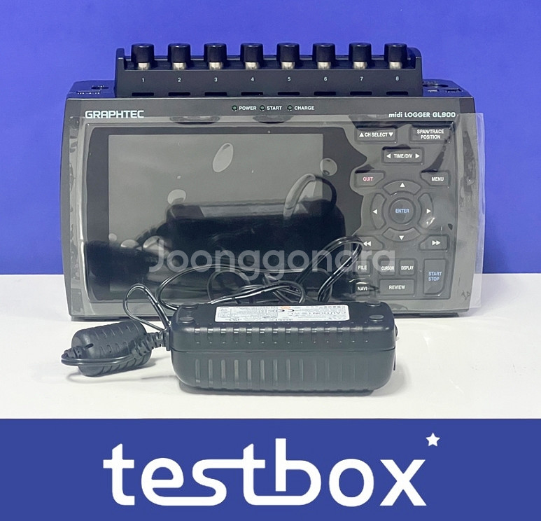 Graphtec 그라프텍 GL900 8채널 레코더 데이터로거 판매--0