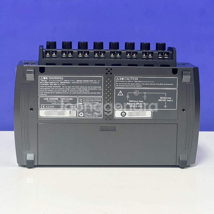 Graphtec 그라프텍 GL900 8채널 레코더 데이터로거 판매--4