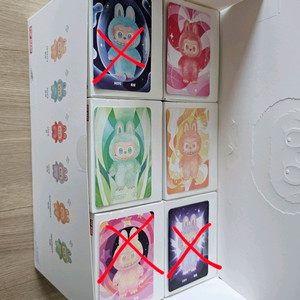 라부부 하이라이트 키링 공홈 새제품 - 평온 사랑 남음