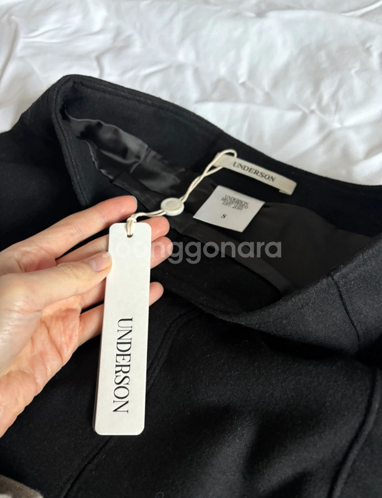 언더슨 지나주름스커트 (블랙, s)--2