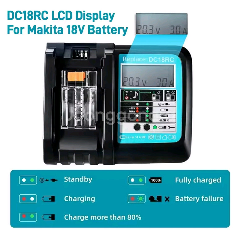 DC18RC 마끼다 배터리 충전기--3