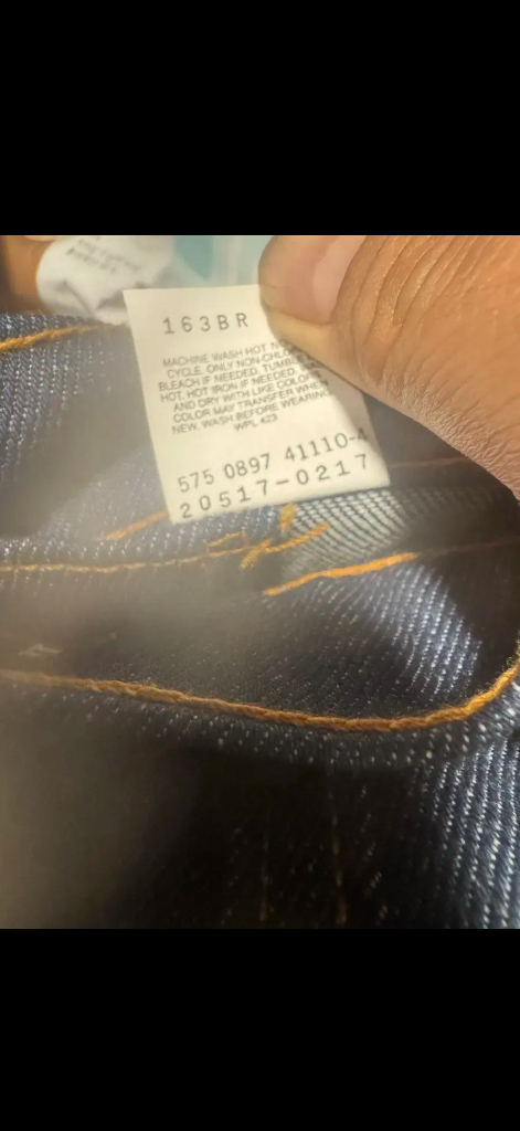 리바이스 517 데님 진 이미지