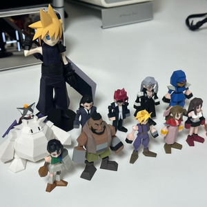 파이널판타지7 폴리곤 피규어