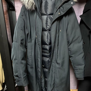 솔리드옴므 폭스퍼패딩 48사이즈(1회 착용)