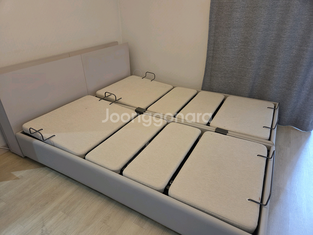 일룸 모션베드 프레임 싱글2개--0