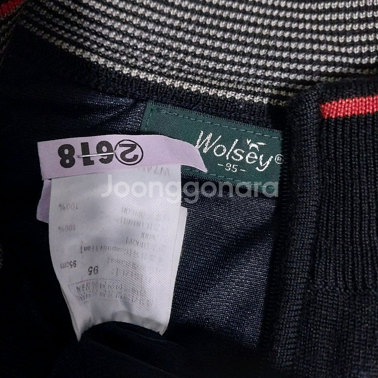 울시골프 모소재 니트 남성95 사이즈--1