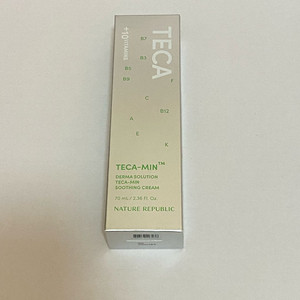 네이처리퍼블릭 [피부진정] 더마솔루션 테카민 수딩크림 70ml