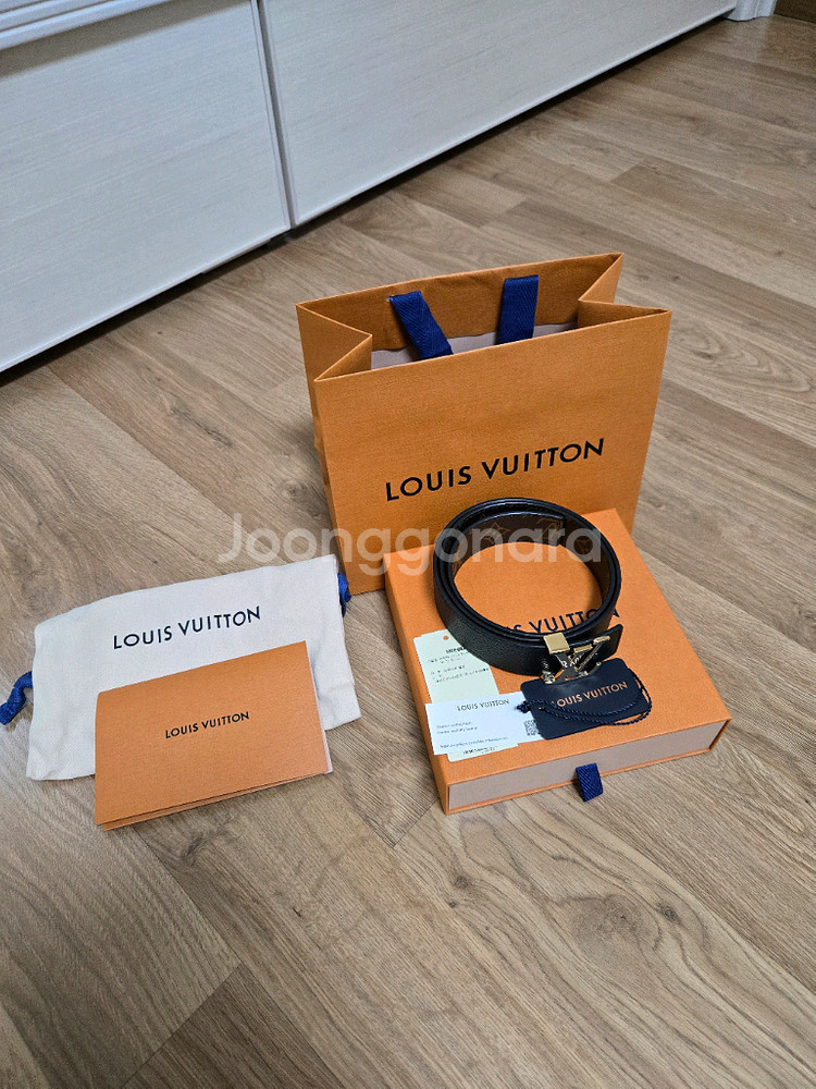 루이비통 리버서블 벨트 75사이즈--4