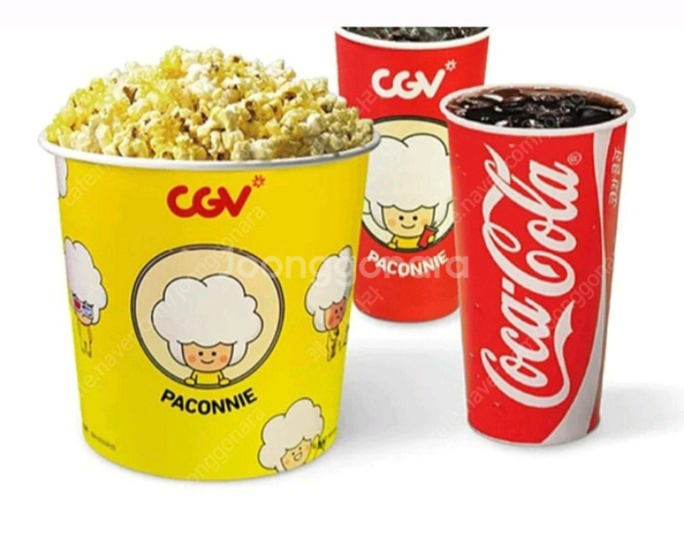 CGV콤보 CGV 라지콤보 더블콤보 팝콘 영화 할인세트--0