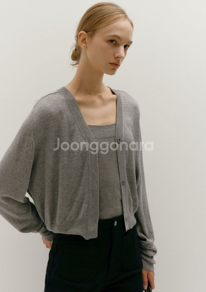 [새제품] SIE 시에 소프티 루즈 가디건--4