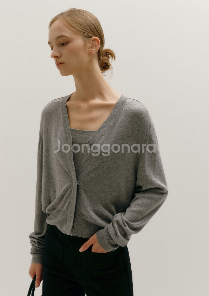 [새제품] SIE 시에 소프티 루즈 가디건--1