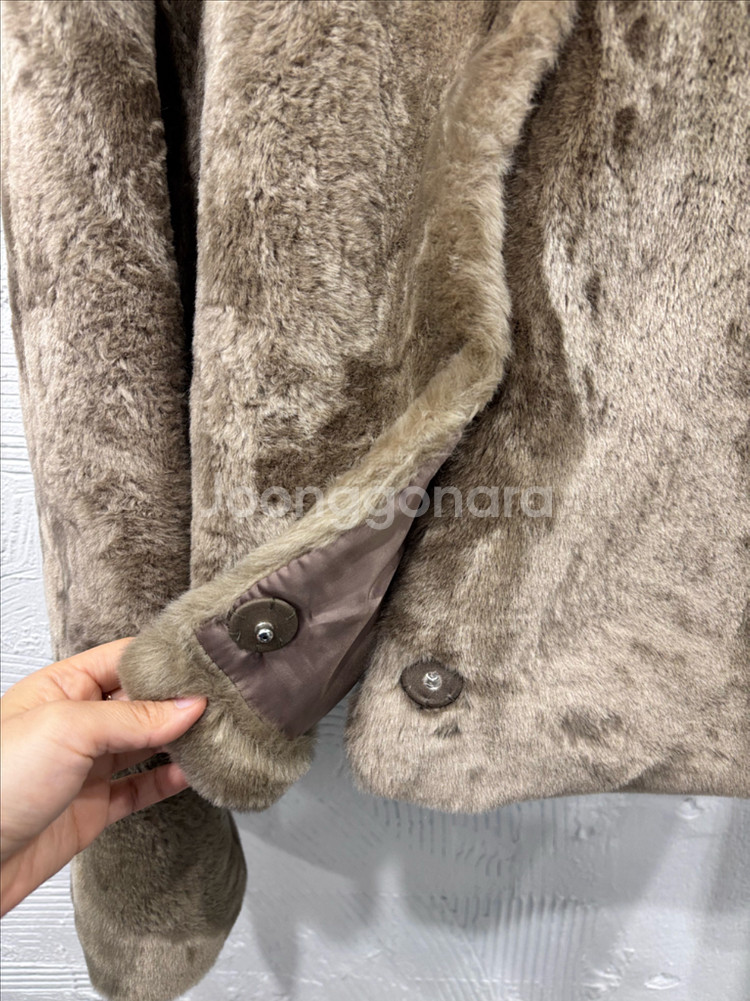 커런트 인조퍼 자켓--3