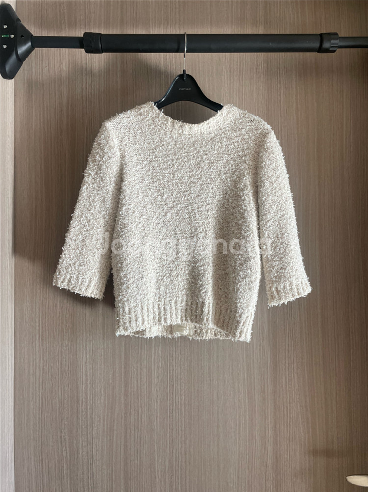 마인 니트 가디건_한섬, 타임, 더캐시미어, 래트--4