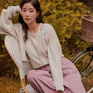 온앤온 루즈핏 니트가디건