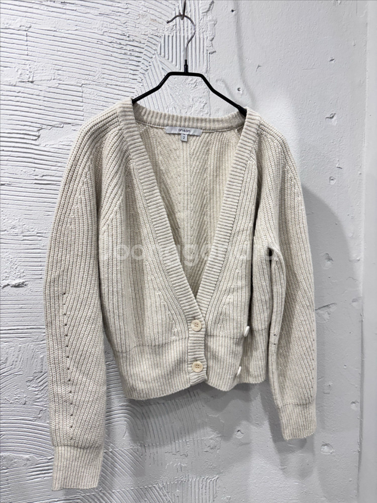 온앤온 루즈핏 니트가디건--1