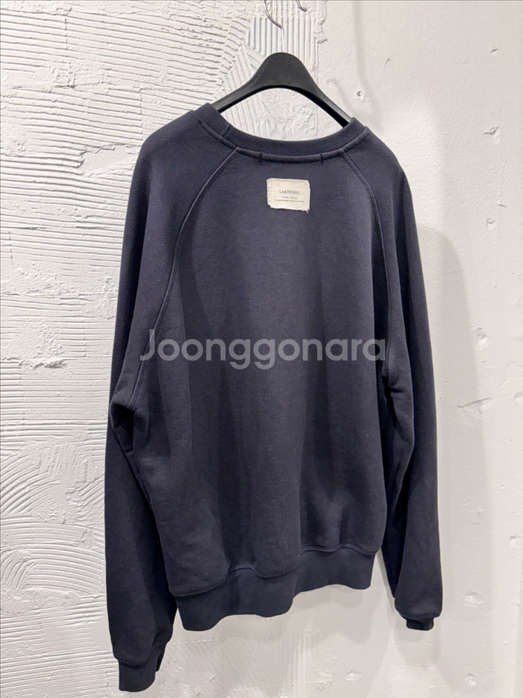 라티젠 니트배색 맨투맨티--6