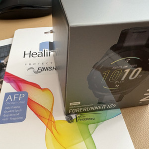 (미개봉) 가민포러너 165 블랙 새제품