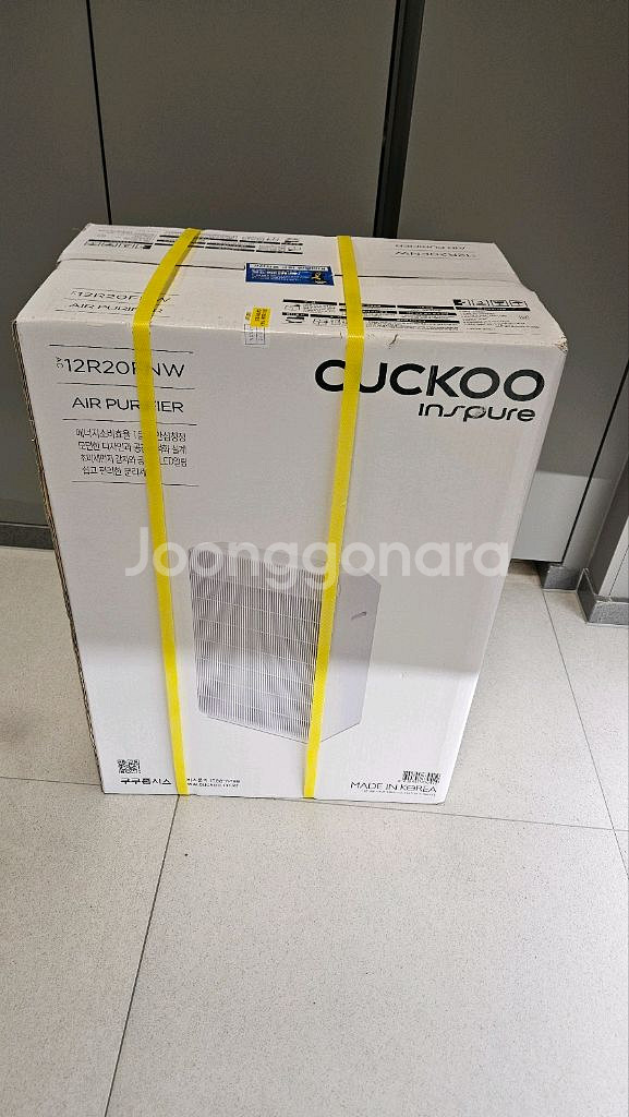 쿠쿠 공기청정기 AC-12R20FNW 신풀--0