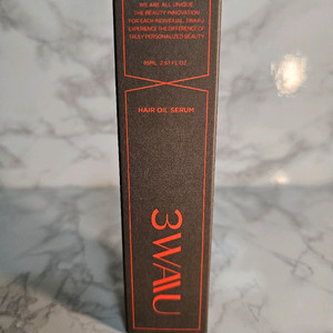 새상품- 3WAAU 에어터치 실크 오일 세럼- 20270724까지 85ml