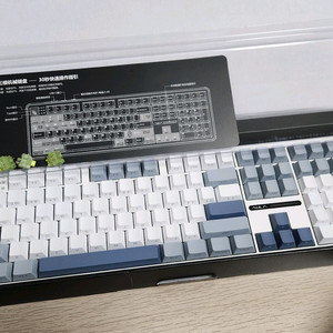 AULA 독거미 F108 기계식 키보드 오테뮤 저소음 라임축 V3