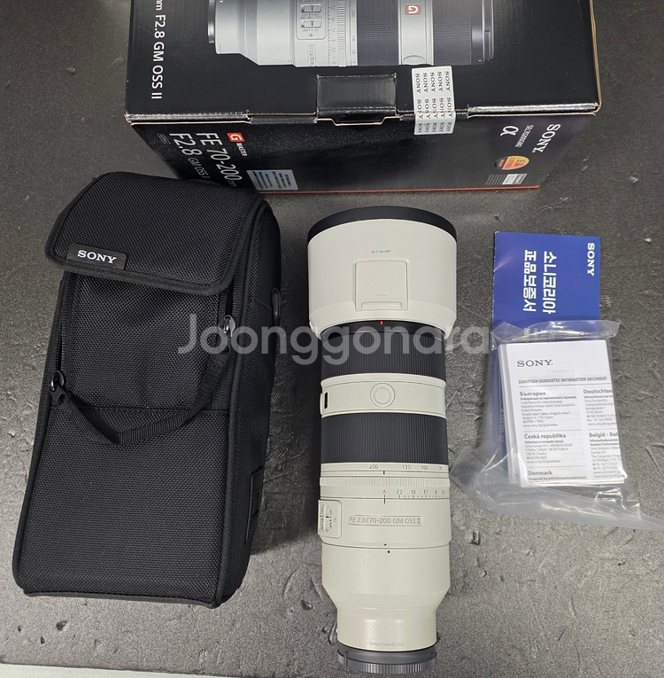 소니70-200gm2 금령2 상태좋은 렌즈판매합니다--0