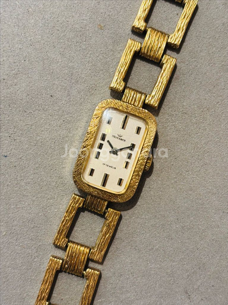 Monarch 여성용 빈티지 수동 시계--0