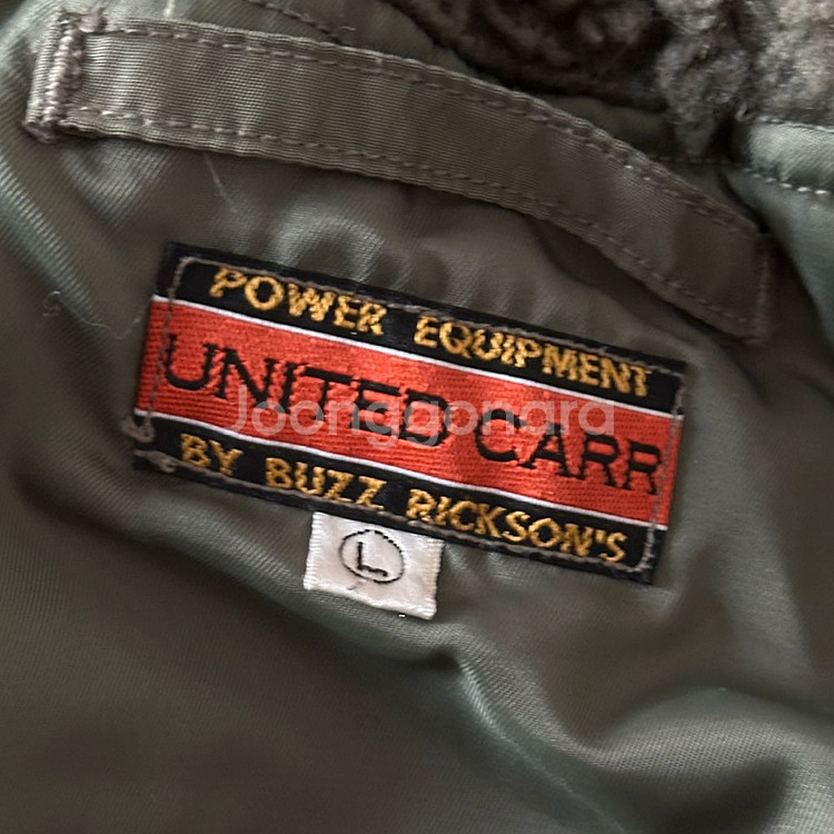 유나이트카 by 버즈릭슨 N3B 자켓 올리브 색상 L사이즈--4