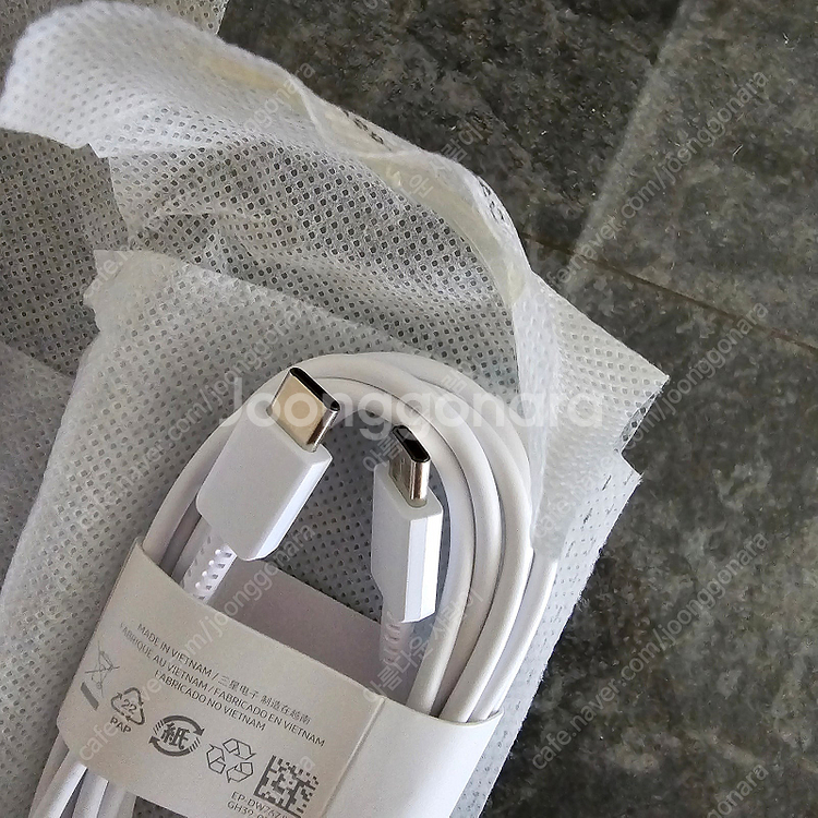 삼성45W C타입 초고속충전기 어댑터 CtoC케이블--5