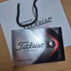 타이틀리스트 Pro V1x 골프공 하프더즌 6구 새것