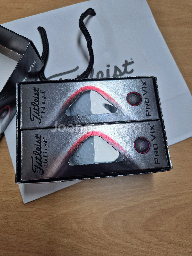 타이틀리스트 Pro V1x 골프공 하프더즌 6구 새것--1