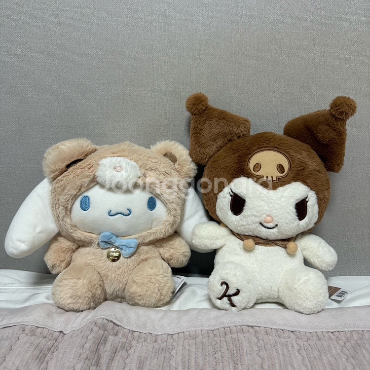 쿠로미 마이멜로디 인형 2개 세트--0