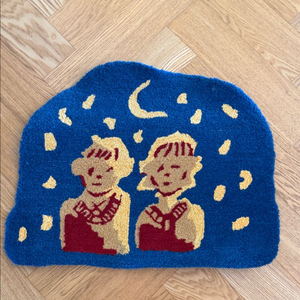 콰야 작가 핸드터프팅 러그 [달빛 아래에서]