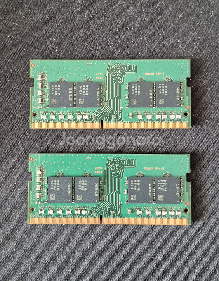 삼성 노트북 DDR4 16GB 메모리 2개 (32gb) 일괄판매--1