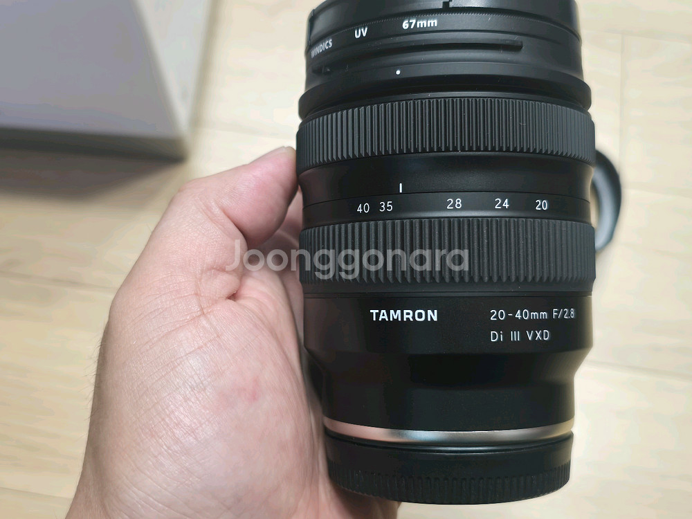 탐론2040 F2.8 소니마운트입니다--3
