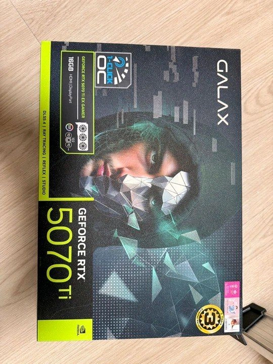 GALAX 갤럭시 RTX 5070 Ti EX Gamer 팔아요 - 안심되는 중고거래