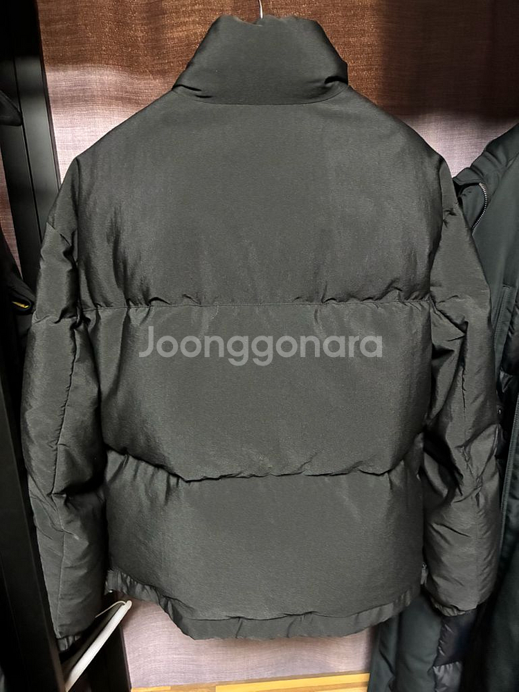 솔리드옴므 숏패딩점퍼 48사이즈(1회 착용)--1