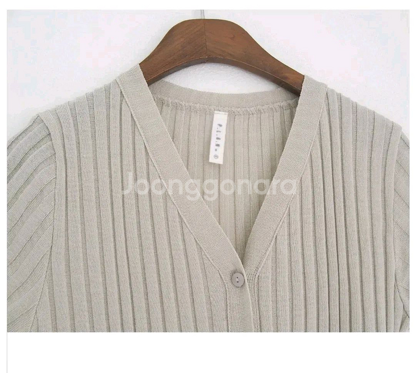 다크로맨스 골지 니트 원피스--4