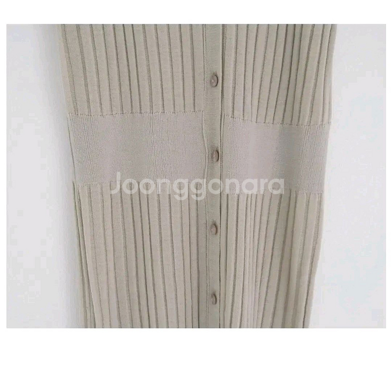 다크로맨스 골지 니트 원피스--6