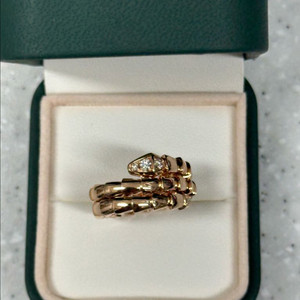 18k 불가리 세르펜디 바이퍼 반지 로즈골드 12호