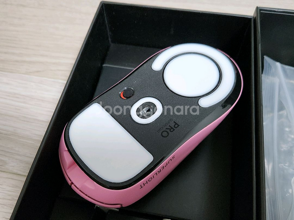 저소음(무소음) 개조된 무선 게이밍 마우스들 로지텍 지슈라, 페블, 레이저 오로치 V2, G304 수신기--4