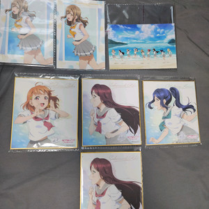 (교환)러브라이브 선샤인 전시회 굿즈