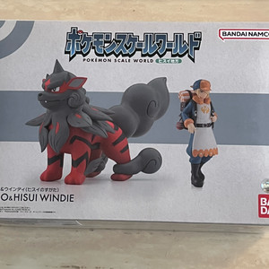 반다이 포켓몬 스케일월드 히스이지방 월로 윈디 미개봉