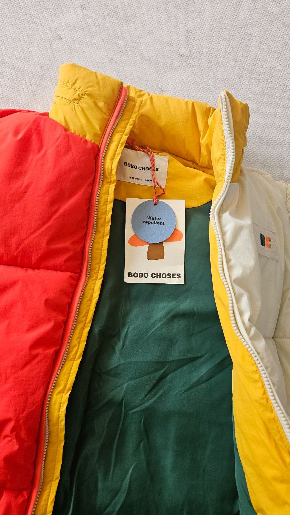 보보쇼즈 컬러블럭 패딩 10-11--1