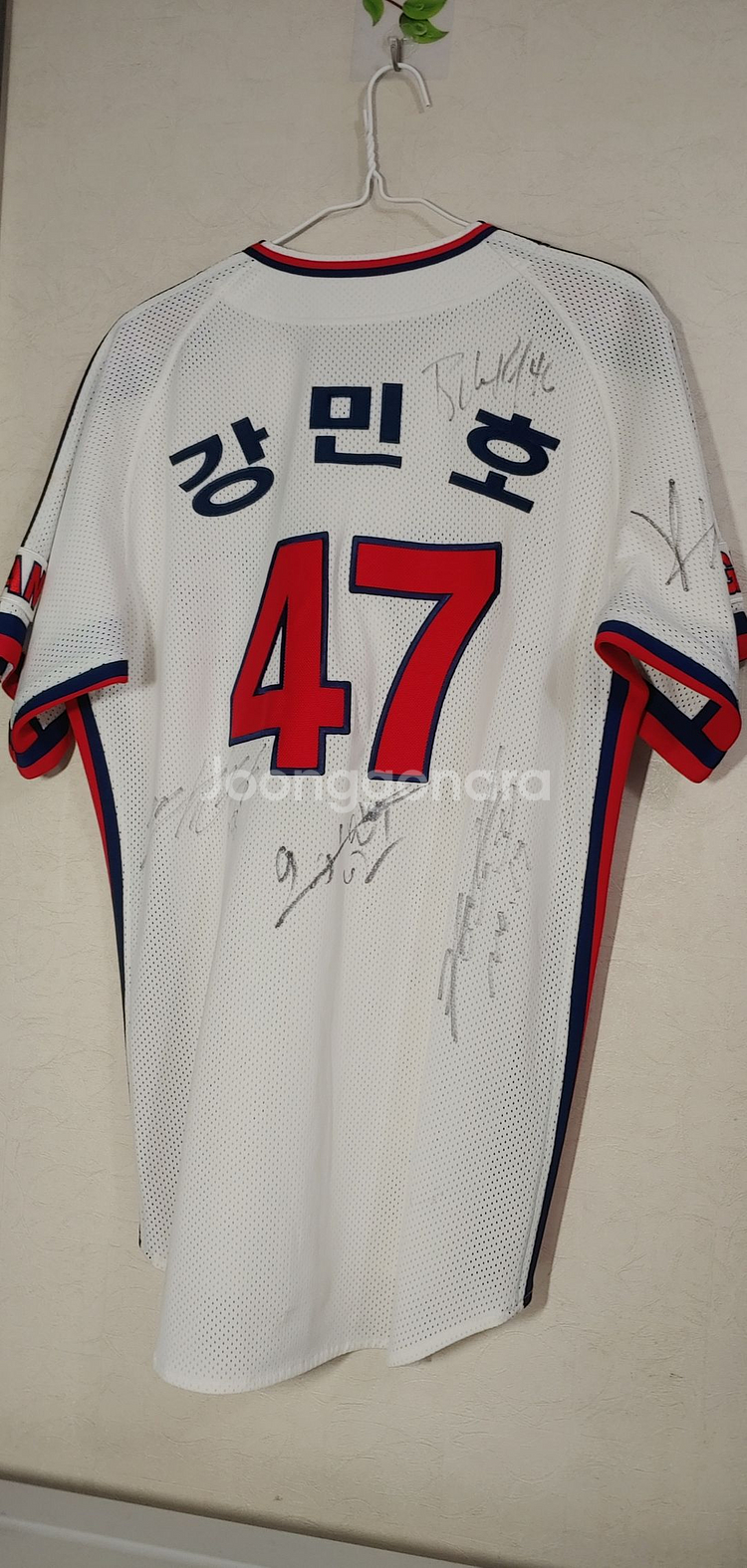 롯데 자이언츠 강민호 챔피언 유니폼 105--1