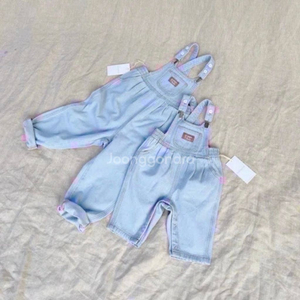 트윈콜렉티브키즈 보위버블오버롤 레벨블루 8사이즈 ㅡ 택포 7만