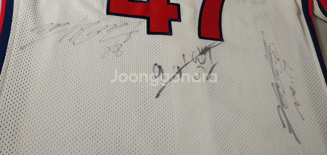 롯데 자이언츠 강민호 챔피언 유니폼 105--4