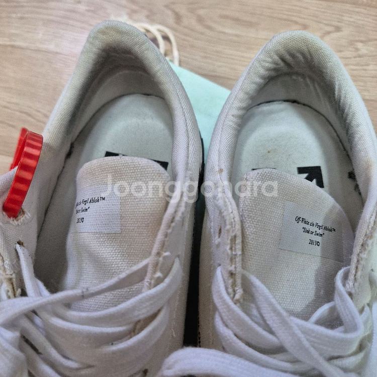 정품 박스x 오프화이트 255 남여공용--2